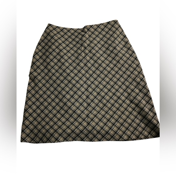Vintage Plaid A-Line Skirt - Picture 1 of 3